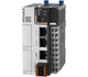 コンパクトPLC / 伸長可能入出カード付 / イーサーネット経由 / CANopen