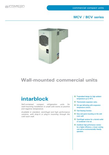 MCV BCV Series Intarcon PDF Catalogs Technical Documentation 