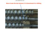 CHANGE SCREW SEQUENCE (for co-rotation extruder) - 10