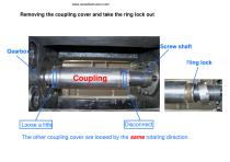 CHANGE SCREW SEQUENCE (for co-rotation extruder) - 6