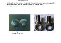 CHANGE SCREW SEQUENCE (for co-rotation extruder) - 8