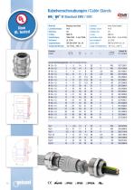 Catalogue wege® Cable glands and accessories - 12