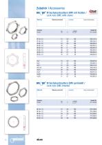 wege® M Lock nuts EMC with claws data sheet