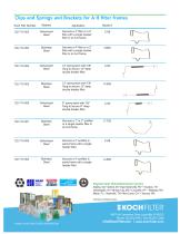 Clips and Springs and Brackets for A-8 filter frames - 1
