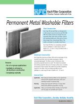 Permanent Metal Washable Filters - 1