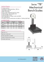 Series TB Mechanical scales - 1