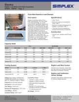 Electra - Simplex - PDF Catalogs | Technical Documentation | Brochure