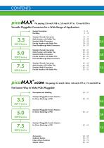 The Pluggable Connection System - picoMAX® und picoMAX® eCO - 3