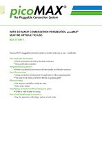 The Pluggable Connection System - picoMAX® und picoMAX® eCO - 8