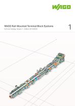 WAGO Rail-Mounted Terminal Block Systems - 1