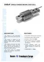 SHBxR SINGLE ENDED BEAM LOAD CELL - 1