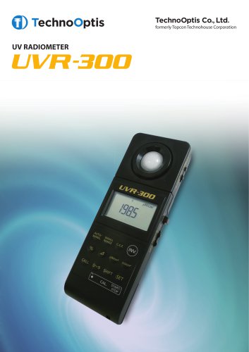 UV Radiometer UVR-300
