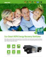 Catalogue of Eco-smart HEPA ERV-XHBQ-D1.5DMTHA-D60DMTHA - 1