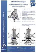 I.D. MILLING MACHINE ID 33″ to 60″ - 2