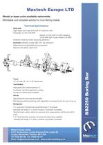 Mactech Europe Boring Bar BB2250 - 2