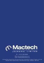 MACTECH EUROPE PIPE CONNECTION - 6