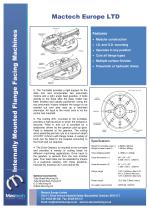 Mactech MTF48120 Flange Facing Machine - 2