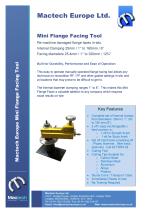 Mini Flange Facing Tool - 1