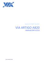 VIA ARTiGO A820-Android EVK v5.0.6 - 1