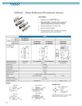 Diffused ? Direct Reflection Photoelectric Sensors - 1