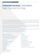 SINGLE STAGE INLINE FIRE PUMPS - 2