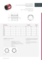 Linear ball bearing EXC / EXCE - 3