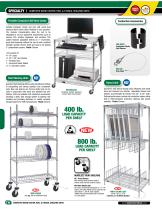 SPECIALTY | COMPUTER WORK CENTER, REEL & STENCIL SHELVING UNITS - 1