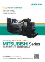 YANAN SL MITSUBISHI SERIES DIESEL GENERATOR SETS - 1