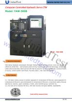 COMPUTER CONTROLLED HYDRAULIC SERVO CTM-3