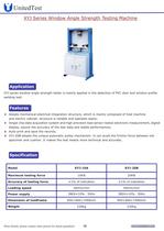 United Test: Compression testing machine - YES-2000 for concrete, building material-10