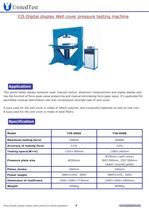 United Test: Compression testing machine - YES-2000 for concrete, building material-9