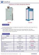 United Test Impact test sample UV notch broaching machine-2