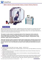 United Test Instrumented Charpy Impact Testing Machine - Beijing United ...