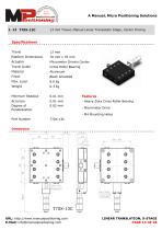 A Manual, Micro Positioning Solutions - 14