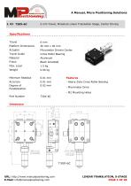 A Manual, Micro Positioning Solutions - 2