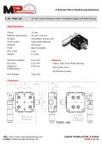 A Manual, Micro Positioning Solutions - 6