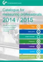 Catalogue for measuring professionals 2014 / 2015 - 1