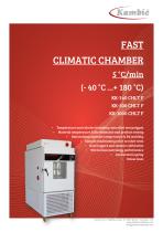 FAST CLIMATIC CHAMBER 5 °C/min (- 40 °C …+ 180 °C) - 1