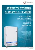 STABILITY TESTING CLIMATIC CHAMBER - 1