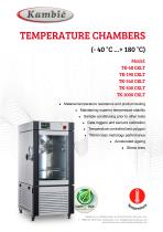 TEMPERATURE CHAMBERS (- 40 °C …+ 180 °C)-1