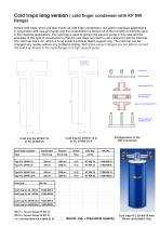 Cold traps out of glass or stainless steel for the vacuum technology - 12