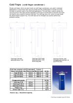 Cold traps out of glass or stainless steel for the vacuum technology - 7