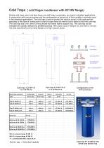 Cold traps out of glass or stainless steel for the vacuum technology - 9