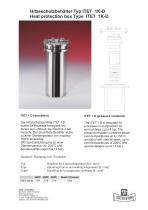 Heat protection vessel for temperature data logger - 5