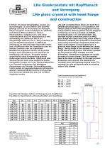 LN2 and LHe glass cryostat and accessories - 10