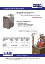 Laboratory vertical autoclave - 1