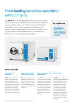 BENCHTOP AUTOCLAVES WITHOUT DRYING - AHS-N SERIES - 2