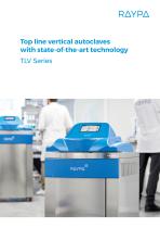 TLV SERIES: TOP LINE VERTICAL AUTOCLAVES