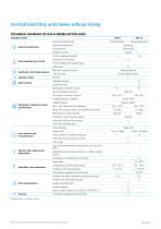 VERTICAL BENCHTOP AUTOCLAVES WITHOUT DRYING - AVS-N SERIES - 10