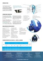Continuous centrifuge for de-oiling SCPC-C -2